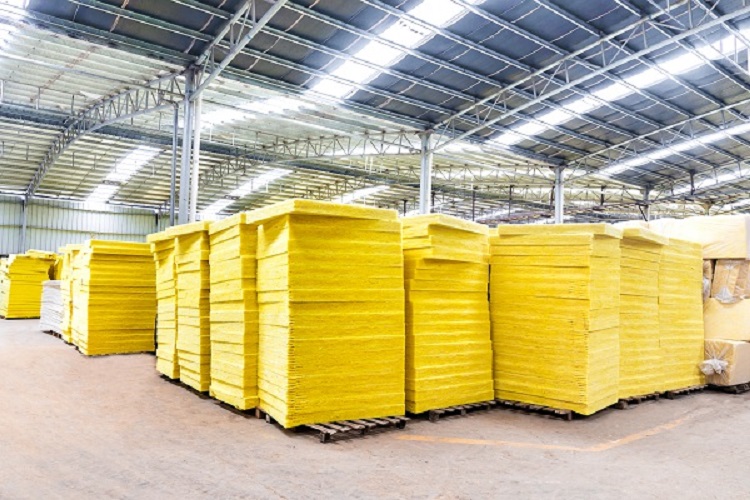 玻璃棉廠家小技巧!玻璃棉板這樣存放才是正確的方式