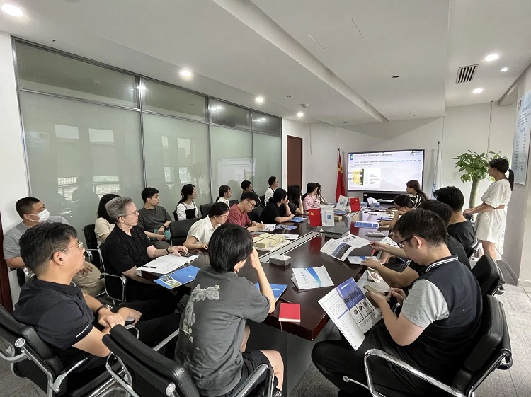 齊交流，同進(jìn)步!尤特森華東公司&中建設(shè)計(jì)院交流會(huì)圓滿成功