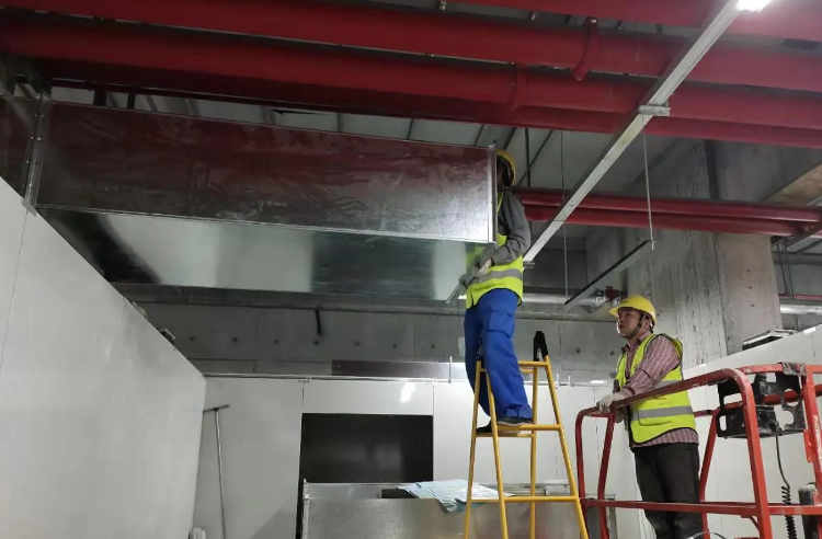 防排煙風(fēng)管防火包裹