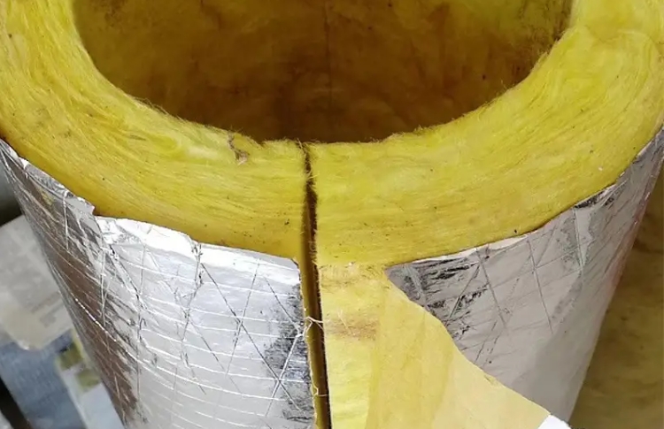 鋁箔離心玻璃棉管殼怎么安裝