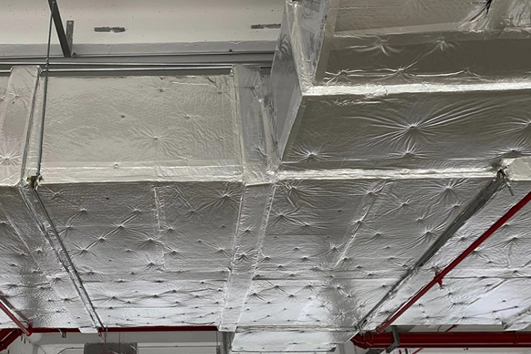 防排煙風(fēng)管防火包裹用巖棉保溫容重是多少